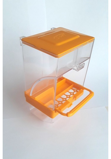 T-Pet Profesyonel Bölmeli Akıllı Yemlik Sarı