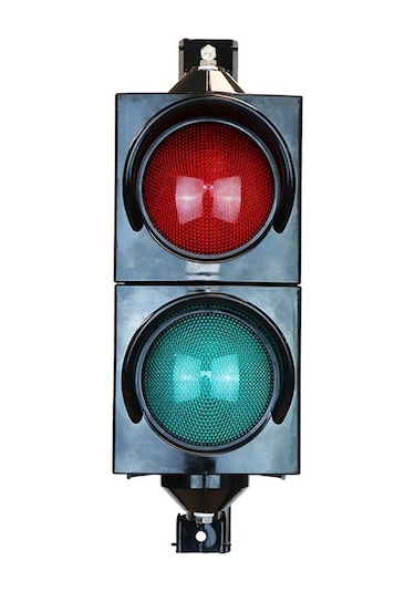 100 mm Ledli Yaya Figürlü Sinyal Verici, Trafik Lambası-2982 - 24 VDC