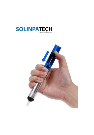 Lehim Sökme Pompası – Ergonomik Gövde, Güçlü Vakum