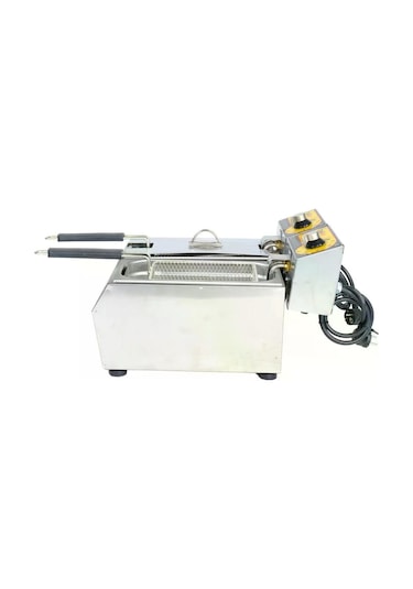 Elektirikli Firitöz 3+3 Lt Patates Kızartma Makinesi