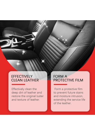 Araba İç Deri Kremi Araba İç Leke Temizleme Günlük Bakım Temizleme Kremi 100g,jwcwsq