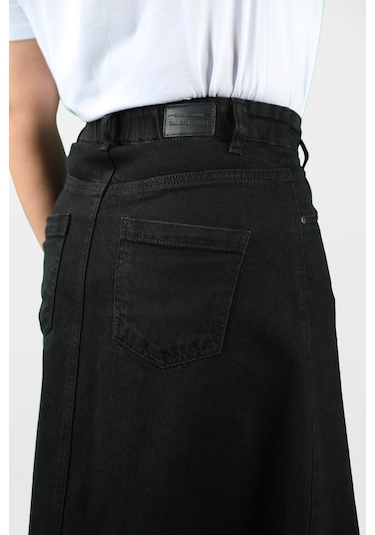 Önden Düğmeli Etek 2k/6637 001