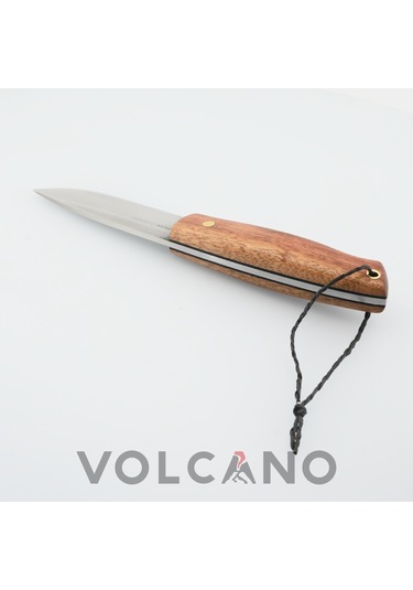 Pyro N690 Böhler Stablize Ahşap Paslanmaz Avcı Kampçı Bıçağı