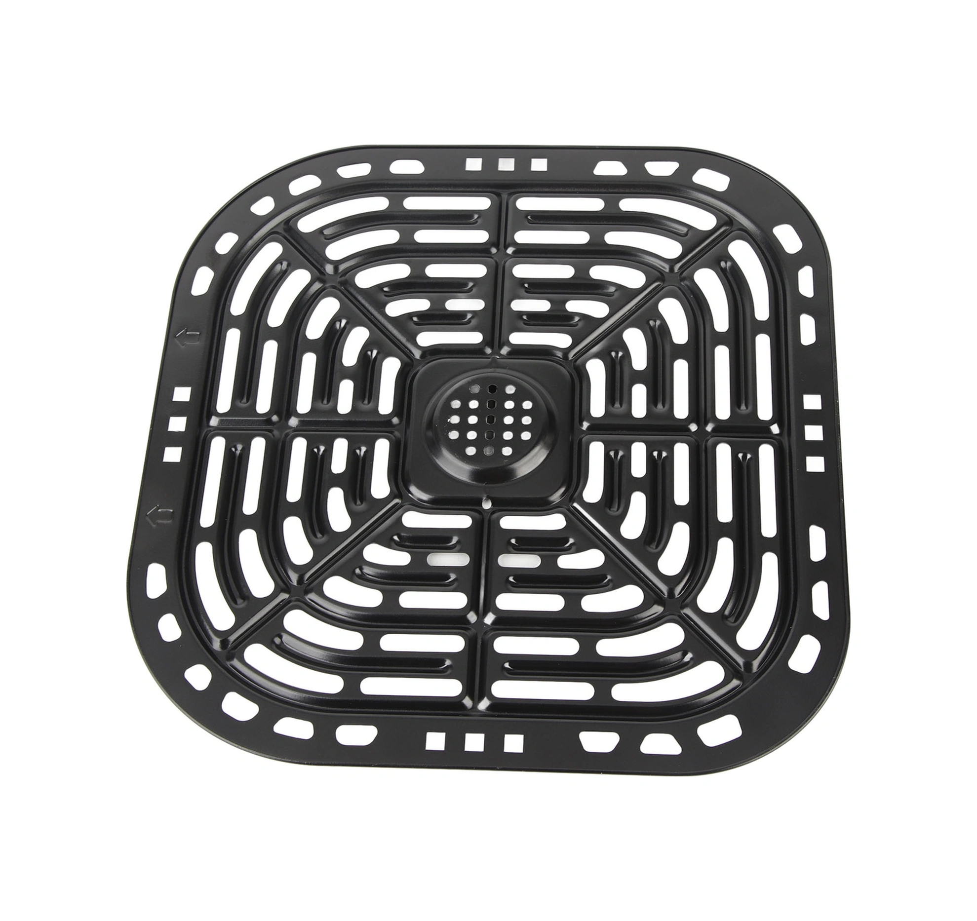 Geeroyoo 304 Paslanmaz Çelik Hava Fritözü Ek Parçası, 24x23cm Ocak Tabağı, Fda Onaylı, Sağlıklı Pişirme, Yıkama Makinesine Uygun, Ergonomik Kollü Diğer