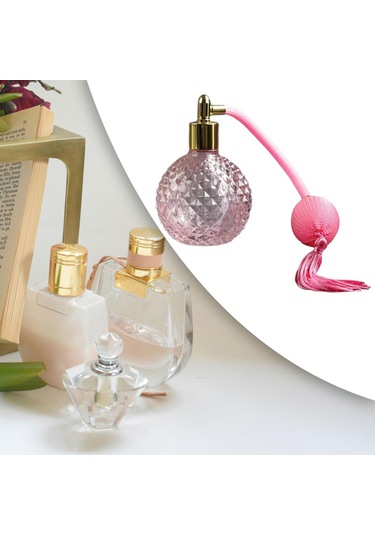 Suntek Parfüm Şişesi Çok Fonksiyonlu Sis Altın-pembe