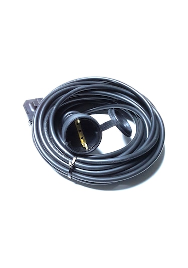 Seyyar Uzatma Kablosu Tekli 3  x  2.5 MM 10 M