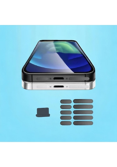 Cep Telefonu Hoparlör Için Toz Önleyici/filtresi/tozluk/koruma 5 Takım 10 Adet 1 Adet Typ-c Tıpa