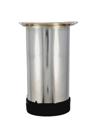 60 LIK 10 CM KROM METAL YUVARLAK AYAK ( 4 ADET)