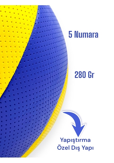Voleybol Topu Soft Touch Yapıştırma İç Ve Dış Mekan Vl700 Sarı