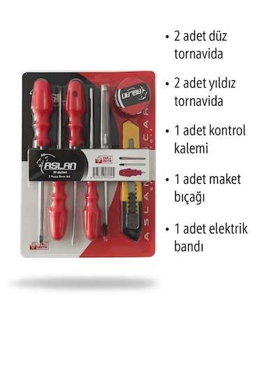 Yuenze 7 Parça Çok Amaçlı Tamir Tornavida Seti