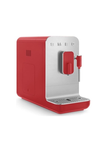 SMEG Otomatik Kahve Makinesi Kırmızı-Gümüş BCC02RDMEU