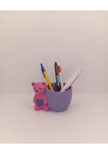 Tedi Sanat Ayıcıklı Kalemlik