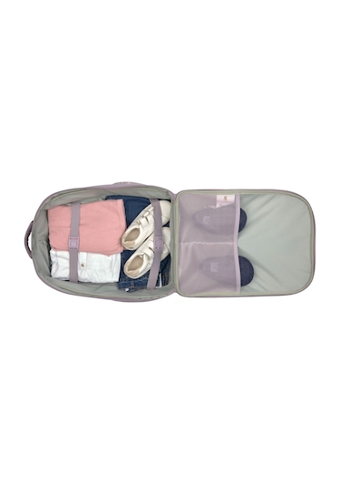 Lassig Little Gang Çekçekli Çanta Lilac Lila