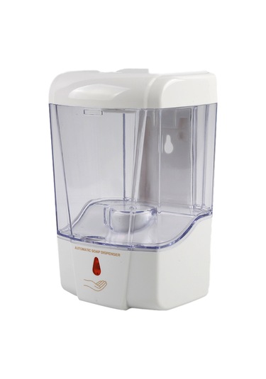 Hangfox Duvar Tipi Otomatik Sabun Dağıtıcısı - Entegre Entegre Algılama Teknolojisi İle 700ml Kapasite, Abs Malzeme, Ev/hastane/otel Kullanıma Uygun Beyaz