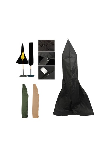 Suntek Bahçe Şemsiye Örtüsü Su Geçirmez Koruyucu Şemsiye