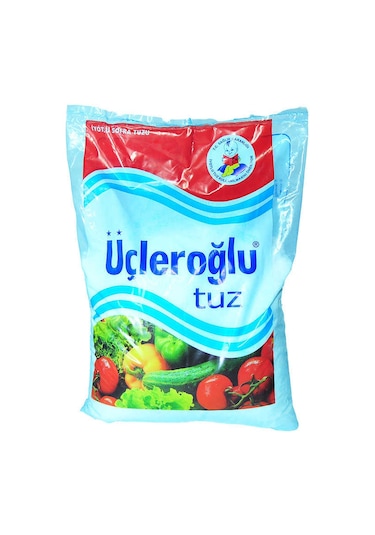 Yemeklik İyotlu Öğütülmüş Kalın Sofra Tuzu 1500 Gr