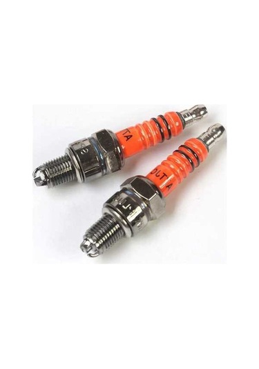 Didadodo Motosiklet Bujisi A7tjc Modifikasyonu Altın Renk, Gy6 50cc-110cc Altın