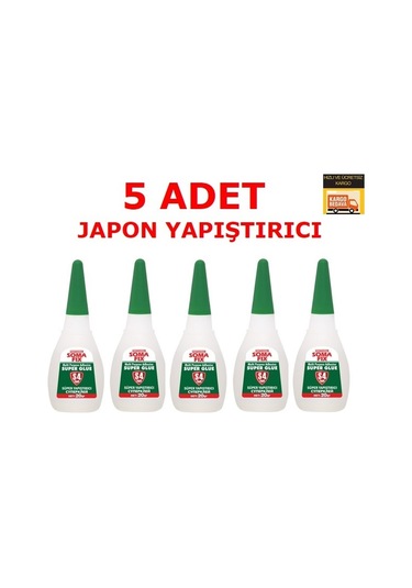 5 Adet 20 Gr Somafıx Süper Japon Yapıştırıcı Hızlı Şok Seti