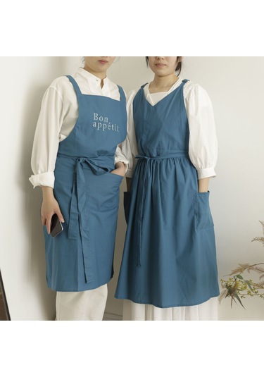 Yuntech01 Kahve Rengi Japon Stil Antrenörlü, Yağa Ve Kirdirici Dayanıklı, Harf Desenli, Kollüksüz Mutfak Fırın Apronu