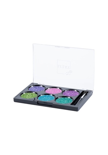 Lukky 6 Renkli Parıltılı Göz Farı Paleti Ve Fırçası