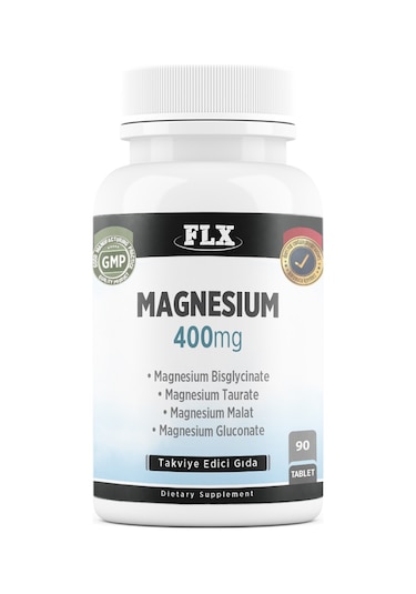Flx Magnesium Bisglisinat Malat Taurat Glukonat 90 Tablet