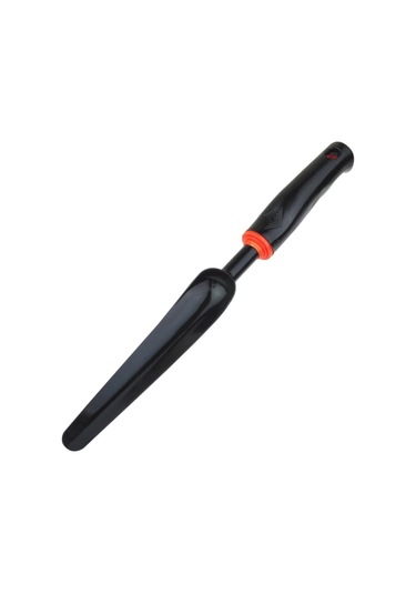 Bahçe Aracı Siyah Kauçuk Saplı Yuvarlak Şekilli Ot Çektirme