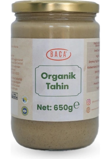 Organik Çiğ Tahin - 650 G