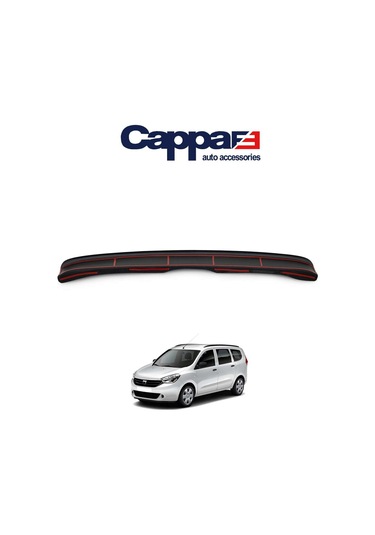 Cappafe Dacia Lodgy Arka Tampon Eşiği Koruma Akrilik Abs 2013-