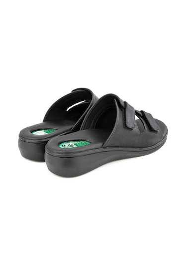 Muya Orthopedix Nigero Anatomik Kemik Çıkıntısı Hallux Ve Topuk Dikeni Jel Pedli Kadın Terlik 32214 001