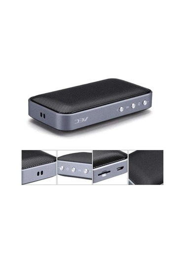 Taşınabilir Kablosuz Açık Mini Cep Ses Ultra-ince Bluetooth Hoparlör Hoparlör Desteği Tf Kart Usb Şarj Edilebilir