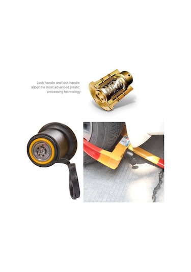 Campasist CA43500 13 &quot;- 15&quot; Karavan Teker Kilidi