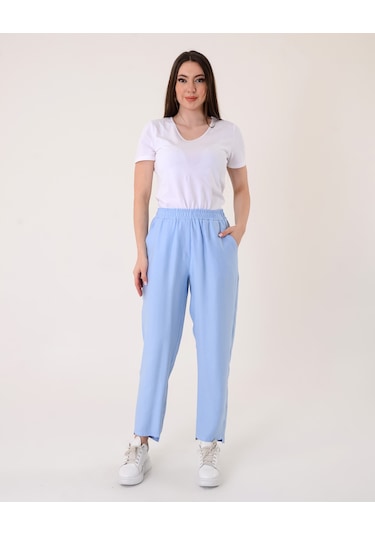 Vedi Kadın Pantolon 25yvd5407 Mavi