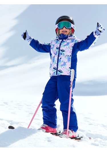 Roxy Roxy Snowy Tale Kız Çocuk Mavi Snowboard Ceketi Wbbm