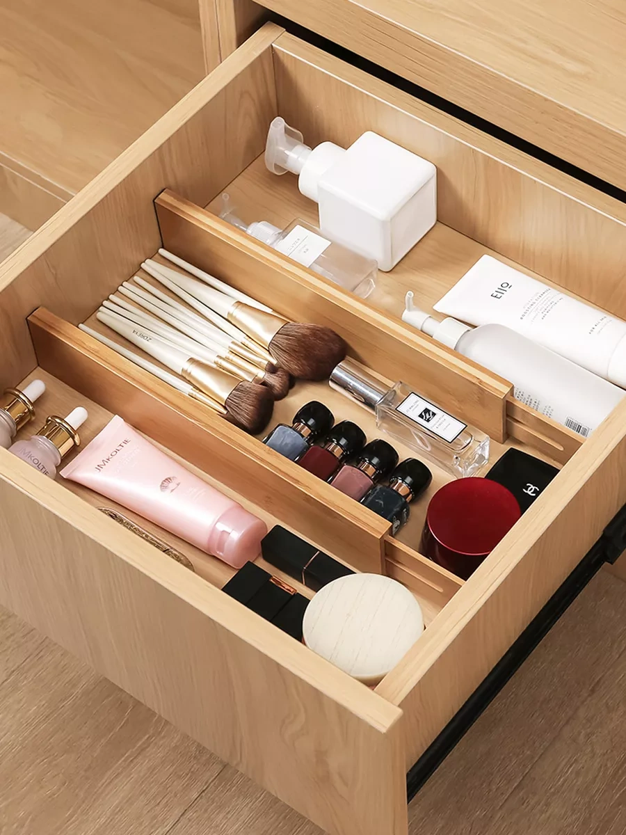 Arniks Ahşap Bölme Parçaları - Çekmece Saklama 37281513 Bej