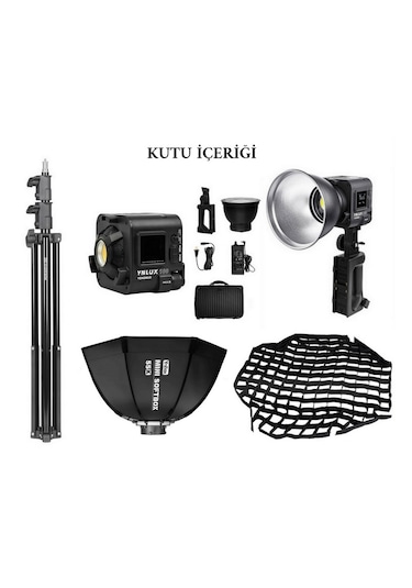 Yongnuo Ynlux100-rgb 120w Bi-color Led Işık Seti