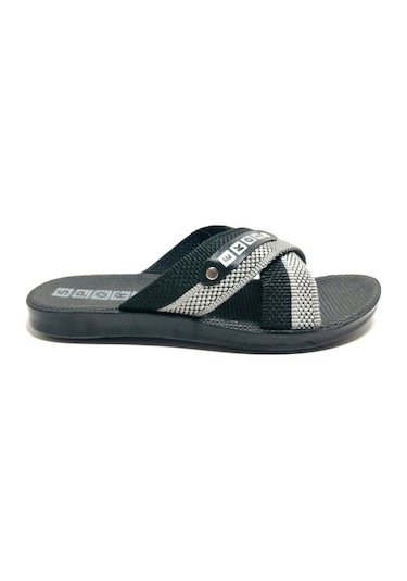 Ekol Erkek Çapraz Terlik Siyah