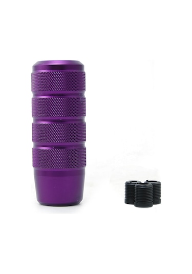 Reedark 95mm Kaymaz Vites Topuzu - Evrensel Araçlar İçin Yüksek Kaliteli Alüminyum Vites Kolu Mor