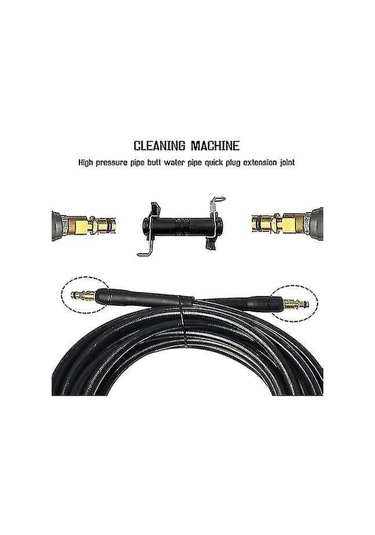 Yüksek Basınçlı Yıkama Makinesi Bağlantı Adaptörü Hortum Konnektörü - Kärcher K2 K3 K4 K5 K6 K7 İle Uyumlu Uzatma Diğer