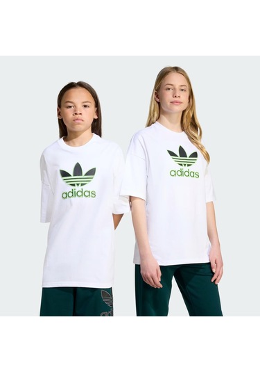 Adidas Oversize Trefoil Çocuk Tişört C-adıjv8555c40a00 Beyaz