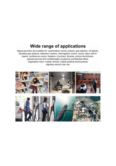 Sones Jax-110b Mini Taşınabilir Gsm/cdma/dcs/phs/gps Cep Telefonu Sinyal Karıştırıcı Kapsama Alanı: 1-5 M
