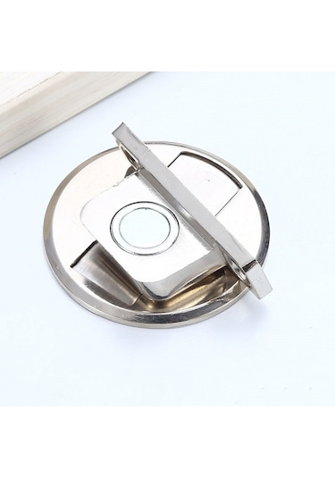 Çinko Alaşımlı Deliksiz Emiş Sessiz Güçlü Manyetik Kapı Stoper Fırçalanmış Çelik