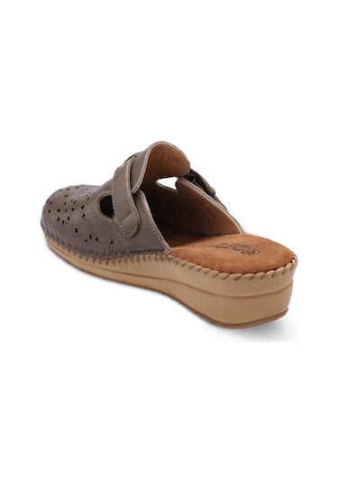 Forelli Cary-h Ortopedik Kadın Terlik Vizon 80625-f3680556 Vizon
