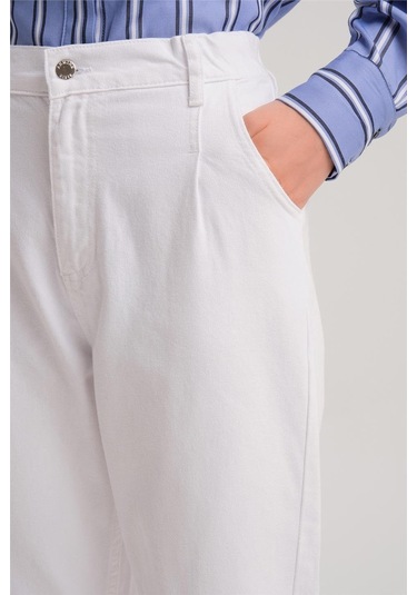 Armine Denim Pantolon 24yd3404 Beyaz-beyaz Beyaz