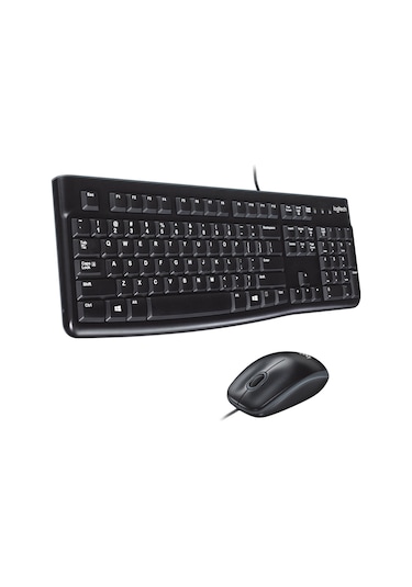 LOGITECH MK120 KABLOLU KLAVYE VE MOUSE SETİ SİYAH 920-002560