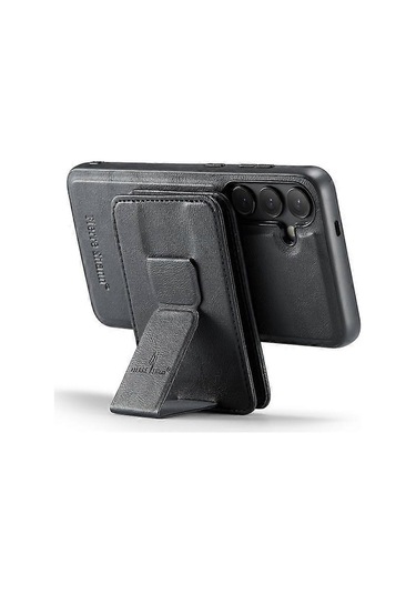 Fıerre Shann 028 Stil Uyumlu Samsung Galaxy S24 Fe Kılıf Destekli Deri Arka Kapak Manyetik Çıkarılabilir Kart Yuvaları İle Çok Renkli