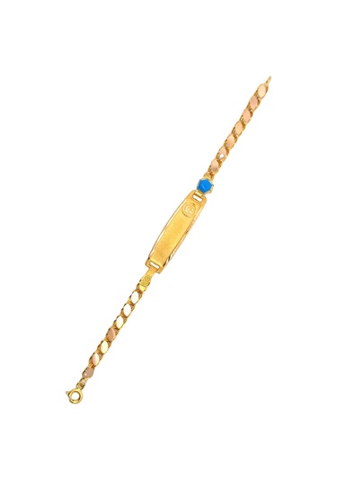 Cigold Taşlı Çocuk Bileklik 14 Ayar Altın 1.83 Gr Oa-c11303029264 Renkli Çok Renkli