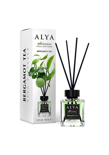 Alya Nature's Scents Bergamot Tea + Mashmallow + Rose Bambu Çubuklu Oda Kokusu 3 x 100 ML