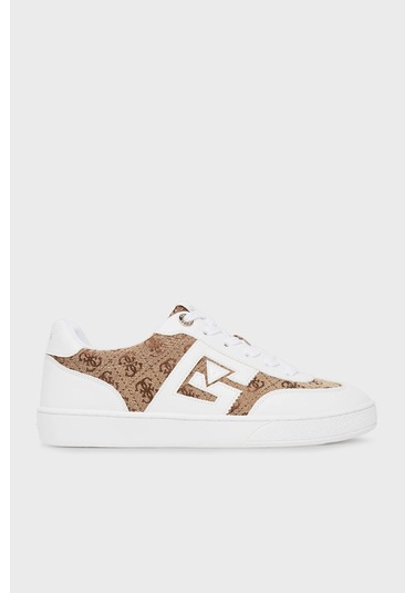 Guess Bayan Ayakkabı Fltnc2 Ele12 Whıbr Beyaz-kahve Beyaz-kahve