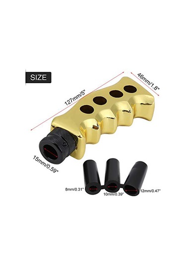 Vites Topuzu Evrensel Manuel Şanzıman Araba Tutacağı Bıçak Sapı Vites Topuzu 8/10/12mm Adaptörlerle Vites Kolu Vites Topuzu Manuel Araç İçin Yedek