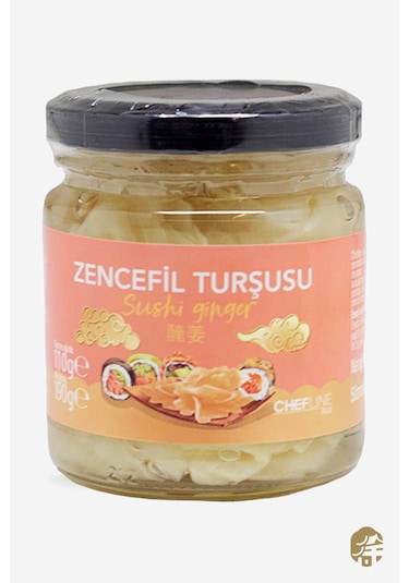 Chefline Asia Sushi Ginger Zencefil Turşusu 190 G